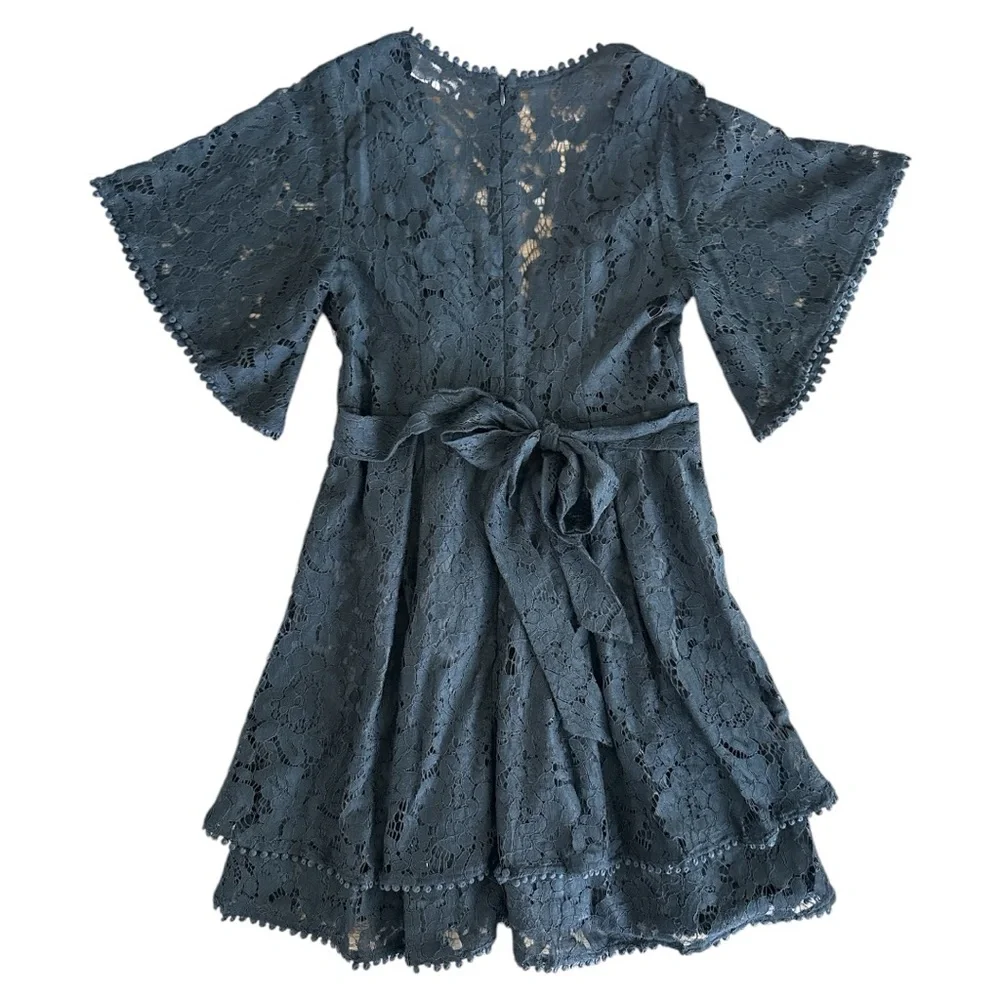 Showpo Do You Miss Me Dress Black Lace size 0 - Picture 5 of 9